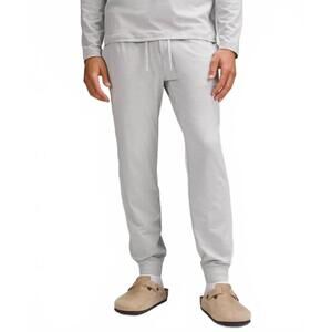 NEW LULULEMON men's soft jersey jogger in heathered vapor